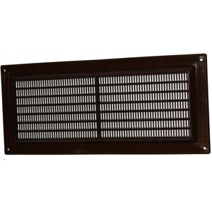 GRILLE VENTILATION 130X300, BROWN