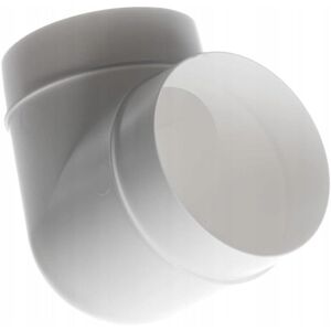 VENTILATION DUCT ELBOW 100MM 90 PLAST