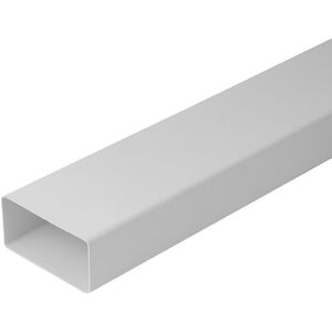 VENTILATION DUCT 220X55 MM 0,5M PLASTIC