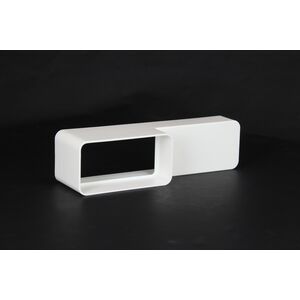 FLAT VENTILATION COUPLING(220X55 MM - 1