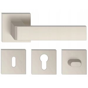 DOOR HANDLE RUMBA SATIN NICKEL