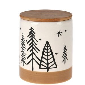 JAR STORAGEXMAS TREE 12CM