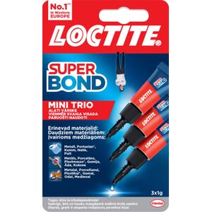 GLUE LOCTITE SUPER BOND MINI TRIO 3G