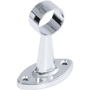 TUBE HANGER D25.SCREW. CHROME PLATED