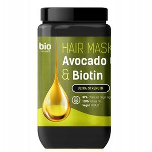 BIO NATURELL Έλαιο Αβοκάντο & Βιοτίνη Μάσκα μαλλιών 946 ml