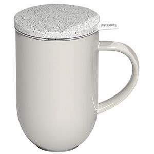 LOVERAMICS Pro Tea - Κούπα με φίλτρο 450 ml - Μπεζ