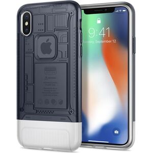 Spigen CLASSIC ONE IPHONE X GRAFITOWY (057CS23197)