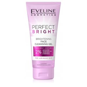 EVELINE_Perfect Bright rozjaśniający żel do mycia twarzy oczyszczający 150ml