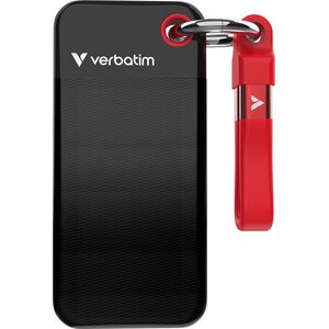 Verbatim Pocket SSD USB 3.2 2TB Black/Red 32196