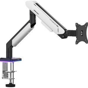 Anda Seat Uchwyt do monitora regulowany obrotowy Stealth II PRO RGB 17"- 42" biały
