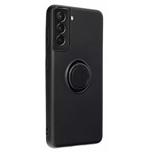 Θήκη Σιλικόνης Mocco Pastel Ring για Samsung Galaxy S23 Μαύρο