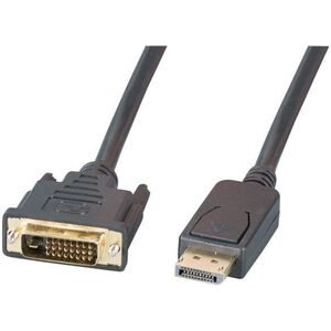 Καλώδιο σύνδεσης EFB DisplayPort σε DVI μαύρο 3m DisplayPort 20 ακίδων αρσενικό σε DVI αρσενικό A-A