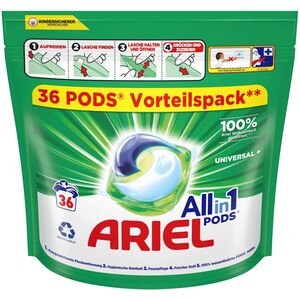 ΚΑΨΟΥΛΕΣ ΠΛΥΣΙΜΑΤΟΣ ARIEL MS UNIVERSAL+ 36ΤΜΧ