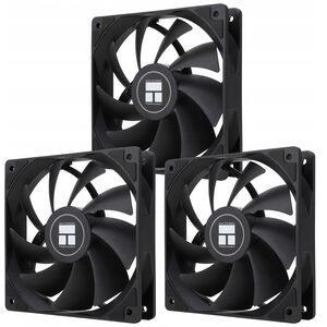 Thermalright TL-C12C X3 PWM Μαύρο 3τμχ. (120mm) (Μαύροι) Ανεμιστήρες