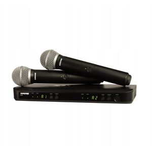 BLX288E/PG58-H8E - System bezprzewodowy z podwójnym odbiornikiem i mikrofonami PGA58 (518-542 MHz)