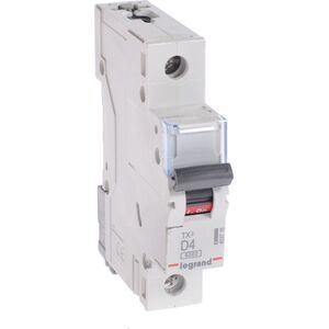 Legrand Wyłącznik nadprądowy 1P D 4A 6kA AC S301 TX3 (403716)