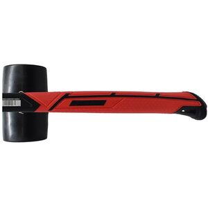Μαύρο λαστιχένιο σφυρί 450g. Abraboro