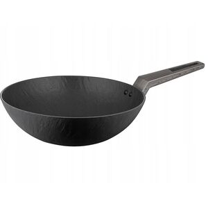 ΤΗΓΑΝΙ JAPANDI 28 CM IND. WOK (ΜΑΥΡΟ, ΕΠΙΣΤΡΩΣΗ PFLUON, ΓΚΡΙ ΛΑΒΗ)