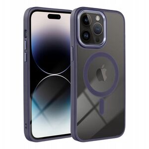 Θήκη COLOR EDGE MAG COVER συμβατή με MagSafe για IPHONE 16 Pro Max μωβ