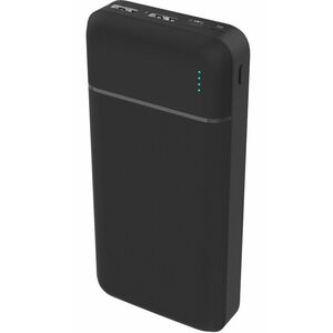 PLATINET POWER BANK SET 20000 mAh + 20W PD CHARGER + 1M CABLE BLACK [46219]