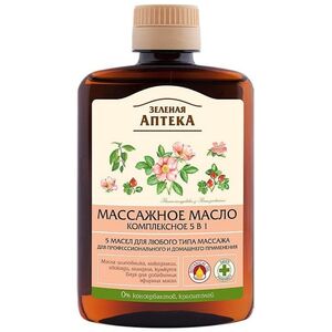 GREEN PHARMACY Olejek do pielęgnacji i masażu 5w1 200 ml