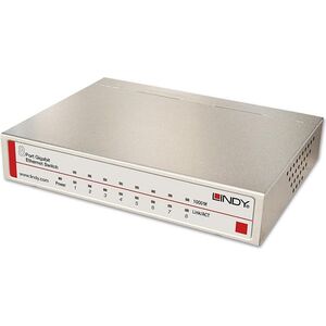 Switch Lindy 8 portowy Desktop Switch (25045)