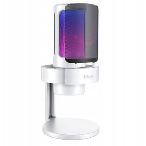 Mikrofon pojemnościowy studyjny Fifine A8W AMPLIGAME USB RGB PnP gamingowy