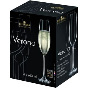 Ποτήρι σαμπάνιας VERONA 1SG80/260ml 6 τεμ