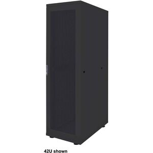 INTELLINET 18,3cm 19 ιντσών Serverschrank Basic Line 26 HE 1308x600x1000mm ΥxΠxΒ Flatpack Φορτίο 600kg μαύρο