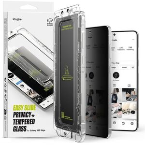 RINGKE EASY SLIDE 2-PACK GALAXY S25 EDGE PRIVACY TEMPERED GLASS