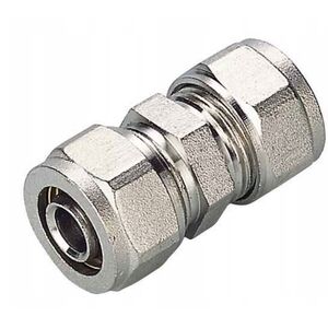 Σύνδεσμος μείωσης Diamond ΔΙΠΛΟΣ, PEX-AL-PEX, ορείχαλκος 25x25 FTN-003.25X25.ZŁ-2