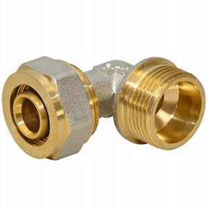 Diamond γωνία KOL-CH, PEX-AL-PEX, ορείχαλκος 1"x25 FTN-004.1X25.KOL-C