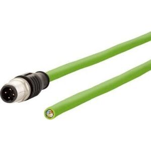Metz Kabel połączeniowy METZ CONNECT wtyk M12 4-biegunowy kodowany D, 2 m