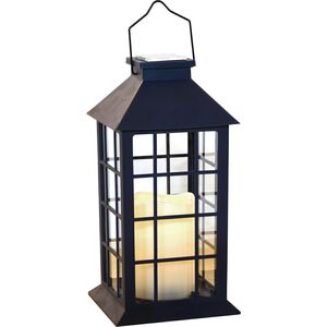 Geko VOLTENO SOLAR LAMP LANTER BLACK