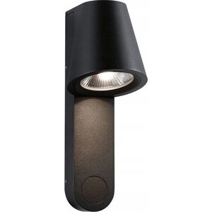 Kinkiet Paulmann Oprawa elewacyjna CAISSA LED 9W 700lm 3000K IP44 antracyt / aluminium