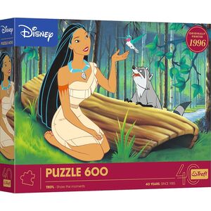 PUZZLE 600 40lecie Trefl Pocahontas 37605