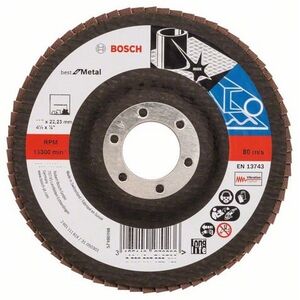 Bosch Listkowa tarcza szlifierska X571 P60 115mm wygięta (2608605451)