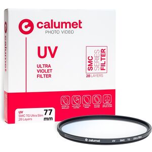 Calumet Φίλτρο UV SMC TG 77 mm Ultra Slim 28 Στρώσεις