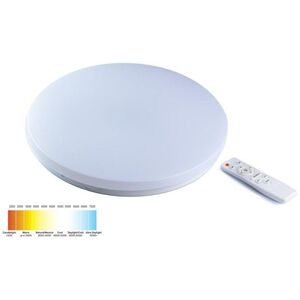 Έξυπνο LED φωτιστικό οροφής BALTIK GAISMA, 2x30 W, 3000-6500 K, 5400 lm, O38 cm, με τηλεχειριστήριο
