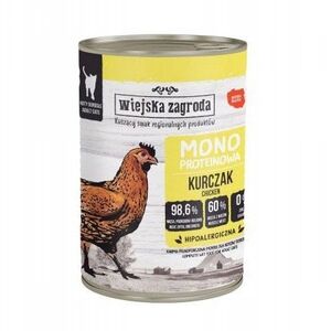Karma mokra dla kota Monobiałkowa Kurczak (dorosły) 400g