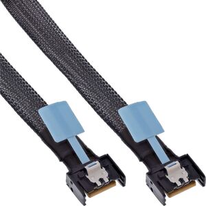 Καλώδιο InLine® MCIO, MCIO x4 αρσενικό σε MCIO x4 αρσενικό, 0,5m