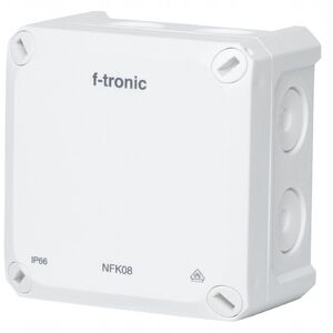 F-TRONIC Membrandåse 85x85x54mm IP66 hvid