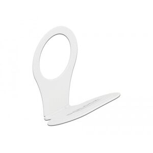 DeLOCK Mobile Phone Charging Holder for Power Socket white, Mobile phone/Smartphone, Passive holder, Indoor, White