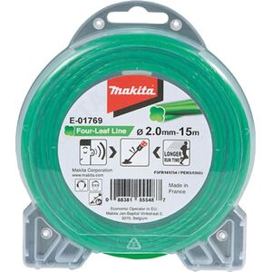 Makita NYLON LINE 'CLOVER' 2,0mm*15M 14092405 1110003681478