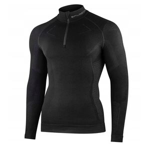LS1610M Bluza męska z krótkim ekspresem EXTREME MERINO czarny XL
