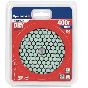 SPECIALIST+ δίσκος λείανσης διαμαντιών, καθολικός, 100 mm, 400P