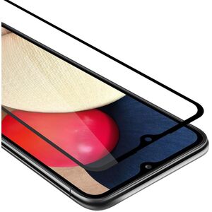 Mocco Full Face / Full Glue Tempered Glass Full Coveraged with Frame Samsung Galaxy A03s / A02s Μαύρο