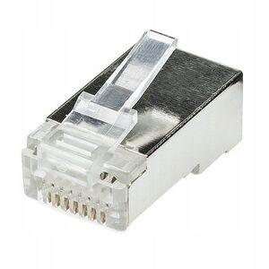 Βύσμα modular WM8p8c (RJ-45), κατ.6A, για στρογγυλό καλώδιο, σύρμα, θωρακισμένο
