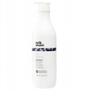 Milk Shake, Icy Blond, Πρωτεΐνες Γάλακτος, Σαμπουάν Μαλλιών, Αντιμετωπίζει Κίτρινους Ή Πορτοκαλί Τόνους, 100 ml Για Γυναίκες