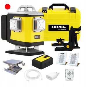 NIVEL SYSTEM CROSS LASER CL5R red beam